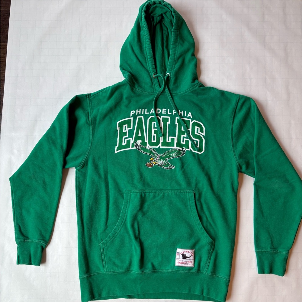 Mitchell & Ness Green Eagles Hoodie